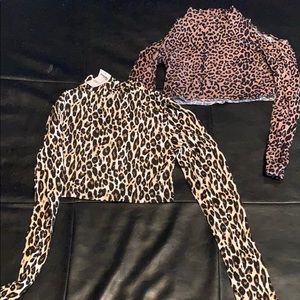 Two crop tops